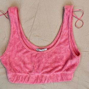 Zara Terrycloth Top